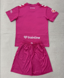 2026-27 Kids Real Betis Pink Goalkeeper Soccer Jersey