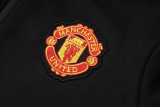 2026-27 Mens Manchester United Black Long-Pull Training Suit  A26089#