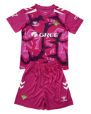 2026-27 Kids Real Betis Pink Goalkeeper Soccer Jersey