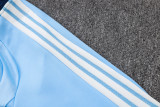 2026-27 Mens Ajax Light Blue Long Pull Training Suit  A26094#
