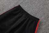 2026-27 Mens Manchester United Black Long-Pull Training Suit  A26089#