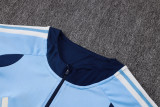 2026-27 Mens Ajax Light Blue Half Pull Training Suit B26103#