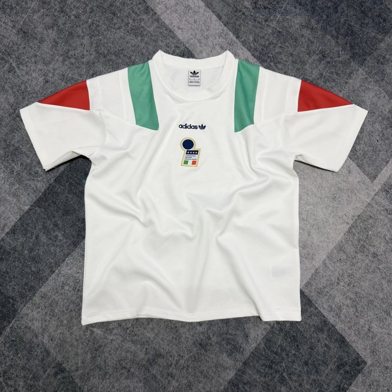 2026-27 Italy White High Quality Casual T-Shirt