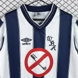 1984-1986 Mens West Brom Home Retro Soccer Jersey