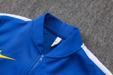 2026-27 Mens Chelsea Blue Long Pull Training Suit  A26093#