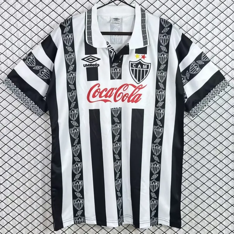 1995 Mens Atletico Mineiro Home Retro Soccer Jersey
