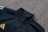 2026-27 Argentina Royal Blue Long-Pull Training Suit   A26090#
