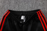 2026-27 Mens Manchester United Black Long-Pull Training Suit  A26089#