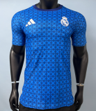 2026-27 Real Madrid Blue Pre Match Player Version Soccer Jersey