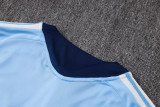 2026-27 Mens Ajax Light Blue Half Pull Training Suit B26103#