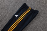 2026-27 Kids Real Madrid White Long Pull Training Suit E26148#