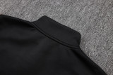 2026-27 Mens Manchester United Black Long-Pull Training Suit  A26089#