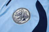 2026-27 Mens Ajax Light Blue Half Pull Training Suit B26103#