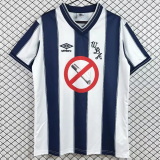 1984-1986 Mens West Brom Home Retro Soccer Jersey