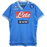 2012-2013 Napoli Home Blue Retro Soccer Jersey