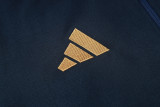 2026-27 Argentina Royal Blue Long-Pull Training Suit   A26090#