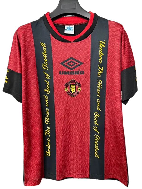 2026-27 Mens Manchester United Red Black Casual Training Shirts