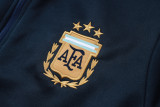2026-27 Argentina Royal Blue Long-Pull Training Suit   A26090#