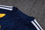 2026-27 Mens Boca Juniors Royal Blue Half Pull Training Suit  B26102#