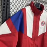 2026-27 Mens Bayern Munich EQT Red Windbreaker