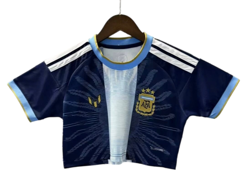 2026-27 Women Argentina Messi Farewell Match royal blue Cheerleader Shirt