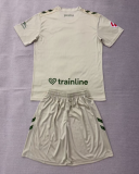 2026-27 Kids Real Betis Beige Goalkeeper Soccer Jersey