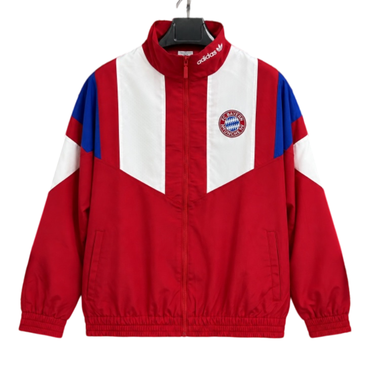 2026-27 Mens Bayern Munich EQT Red Windbreaker