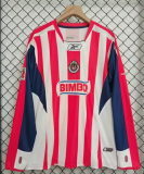 2004-05 Mens Chivas Home Long Sleeve Retro Soccer Jersey