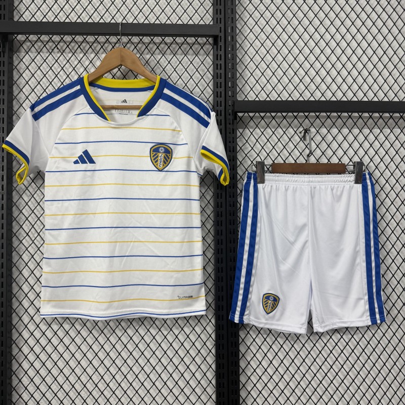 2026-27 Kids Leeds United Home Soccer Jersey