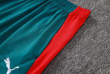 2026-27 Mens Portugal Half Pull Green Training Suit