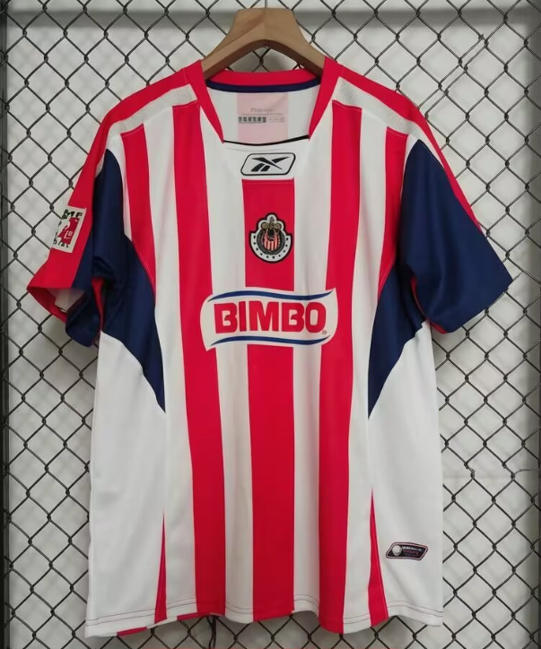 2004-05 Chivas Guadalajara Home Retro Soccer Jersey