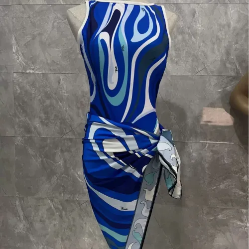 SS087  Swimsuit&Scarf
