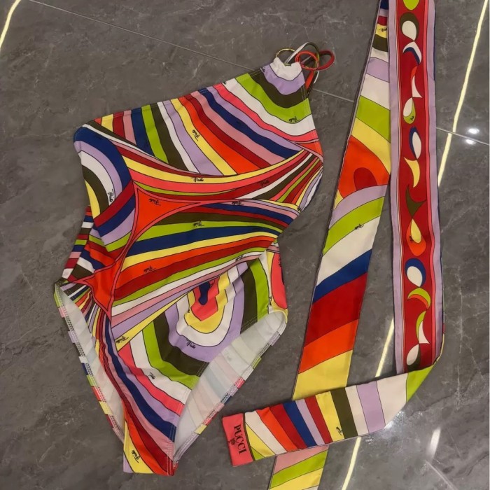 SS088  Swimsuit&Scarf