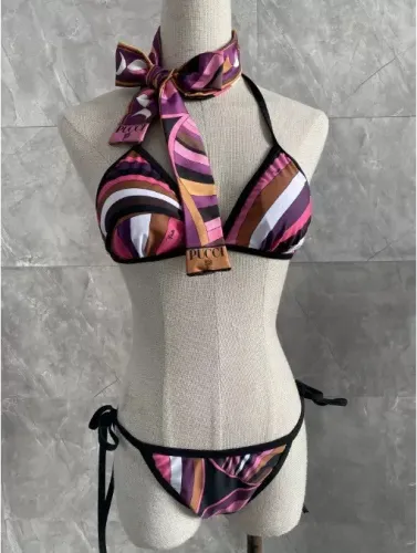 SS084  Swimsuit&Scarf