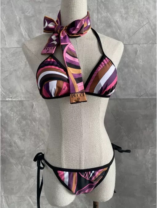 SS084  Swimsuit&Scarf