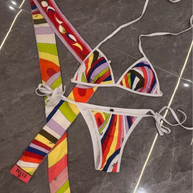 SS085  Swimsuit&Scarf