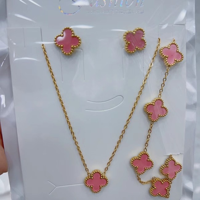 N067   Necklace+Bracelet+Earring