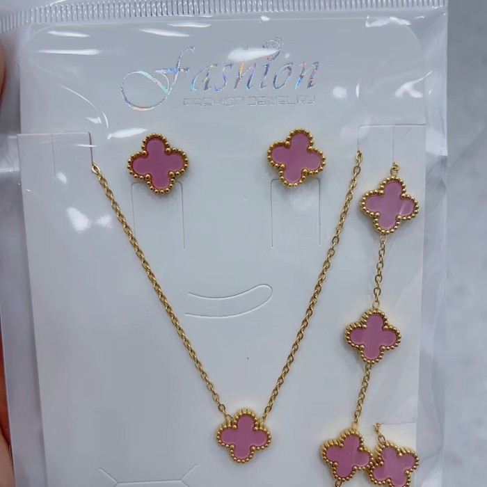 N067   Necklace+Bracelet+Earring