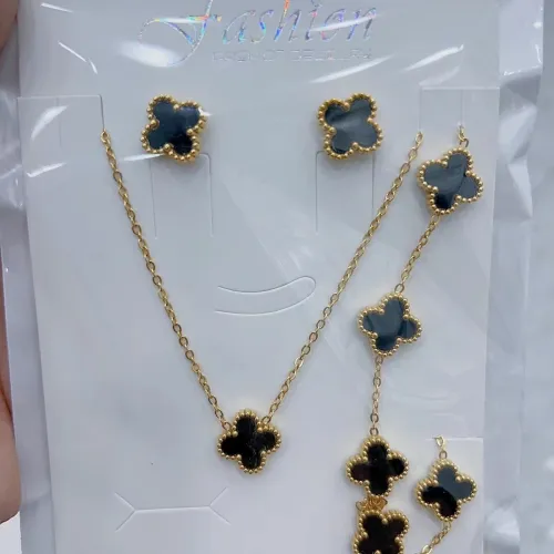 BC074  Necklace+Bracelet+Earring