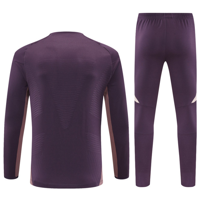 24/25  Arsenal kids purple training suit