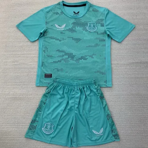 24/25 Everton Goalkeeper kids kit Sky Blue