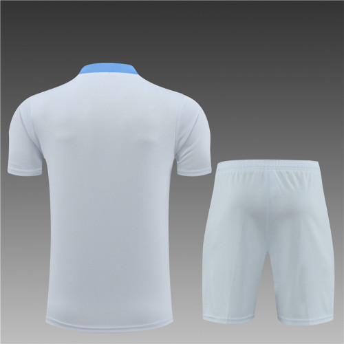 24/25 Tottenham Hotspur Short sleeve light gray training suit