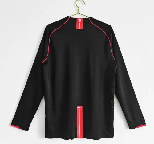 Retro 07/08 Manchester United away long sleeve football Jersey