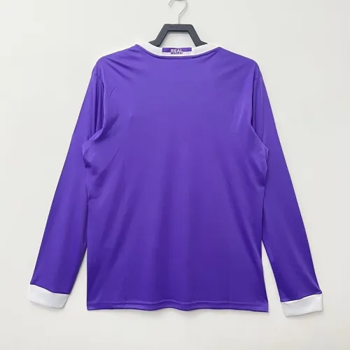 Retro 16/17 Real Madrid Away Long sleeve
