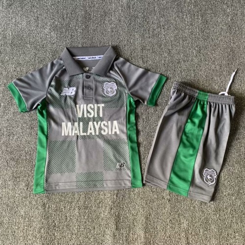 24/25 Cardiff City Away kids kit