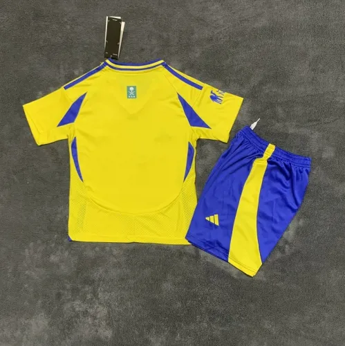 24/25 Al Nassr home kids kit