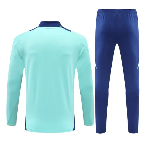 24/25 Manchester United kids training suit Light Blue