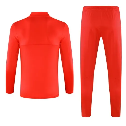 24/25 Manchester United kids training suit Red Monster