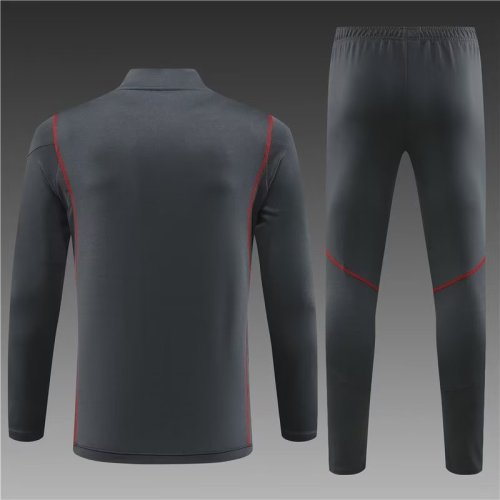 23/24 Arsenal kids Dark gray training suit