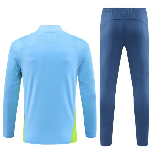24/25 Manchester city kids training suit Light Blue